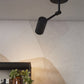 Plafondlamp Montreux Zwart
