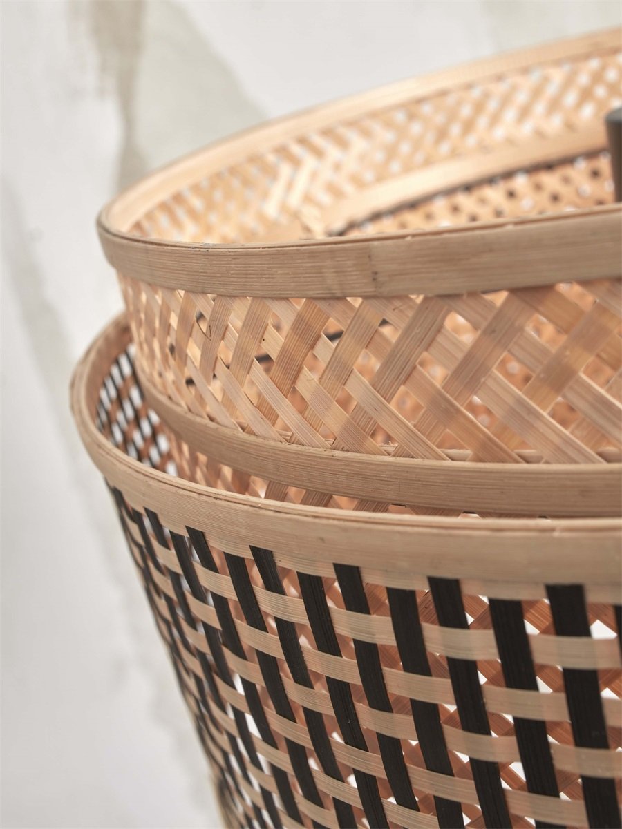 Vloerlamp Bhutan Naturel 135cm