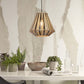 Hanglamp Merapi Diamand Zwart/Naturel