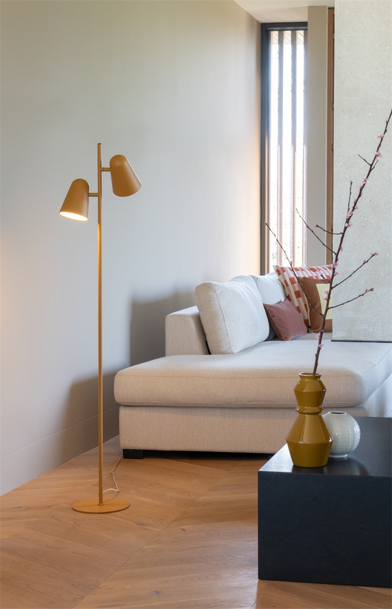 Vloerlamp Salamanca Mosterd