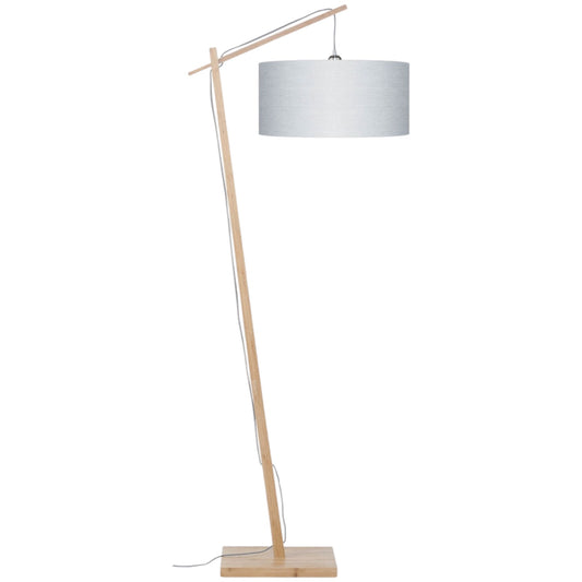 Vloerlamp Andes Naturel/Lichtgrijs