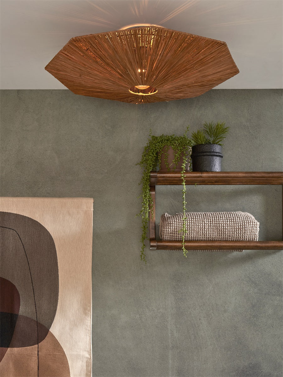Plafondlamp Panama L Bruin