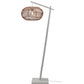 Vloerlamp Madeira Wit/Naturel