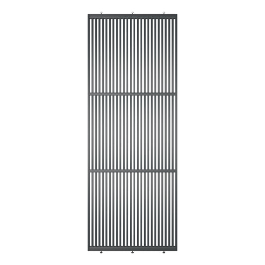 Elegante houten roomdivider van massief eikenhout in RAL7021, model Original®. Een stijlvolle en praktische toevoeging aan elk interieurontwerp