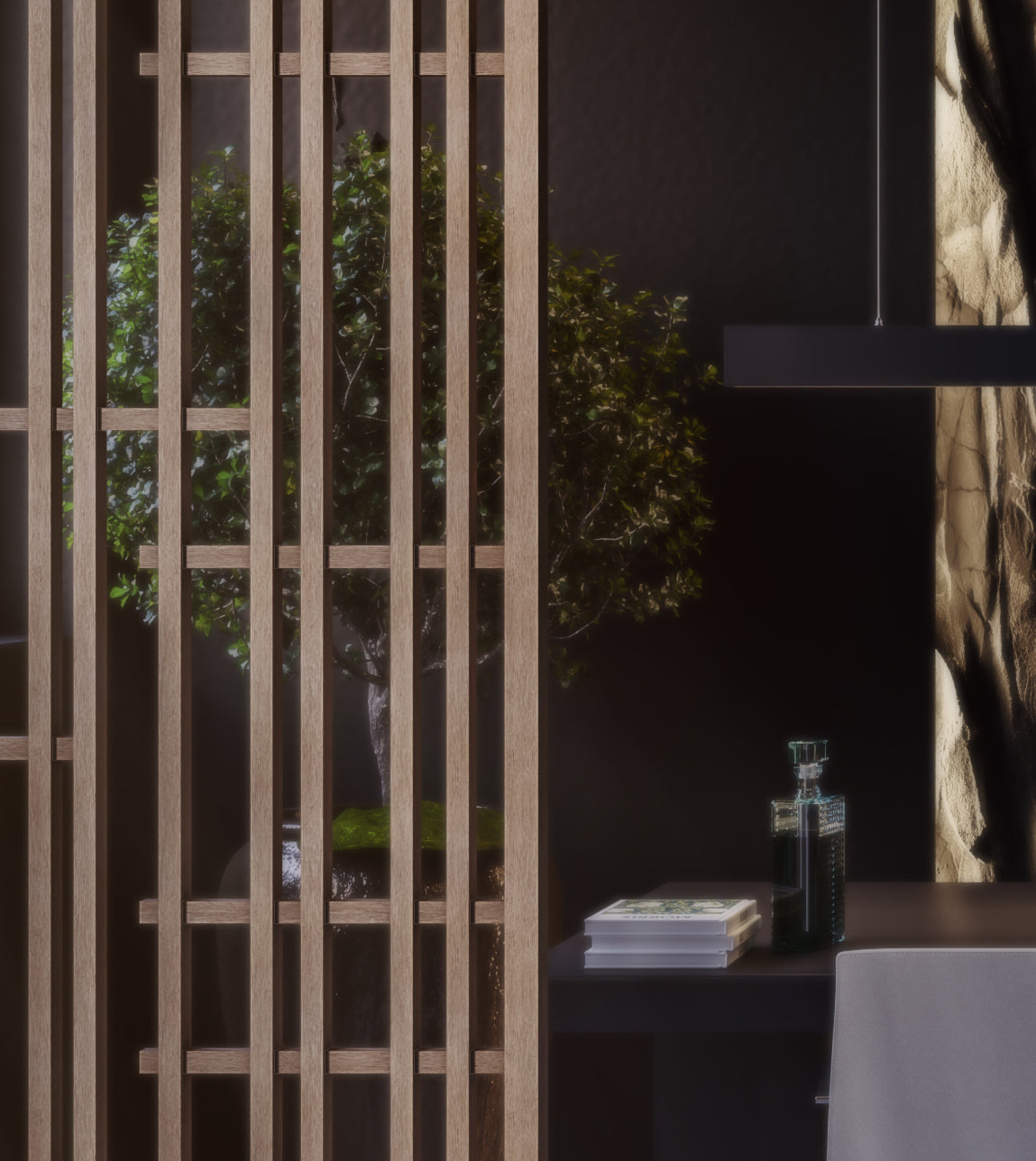 Japandi Roomdivider Higashi ™  ~ Naturel