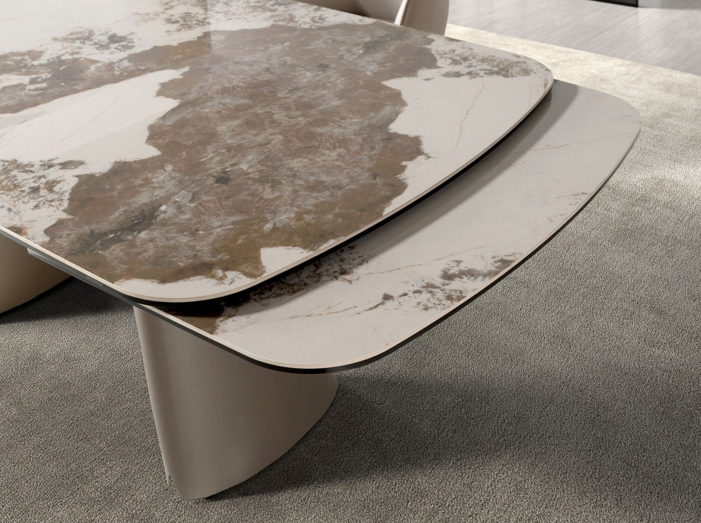 Japandi Eettafel Zobai ™ ~ Uitschuifbaar