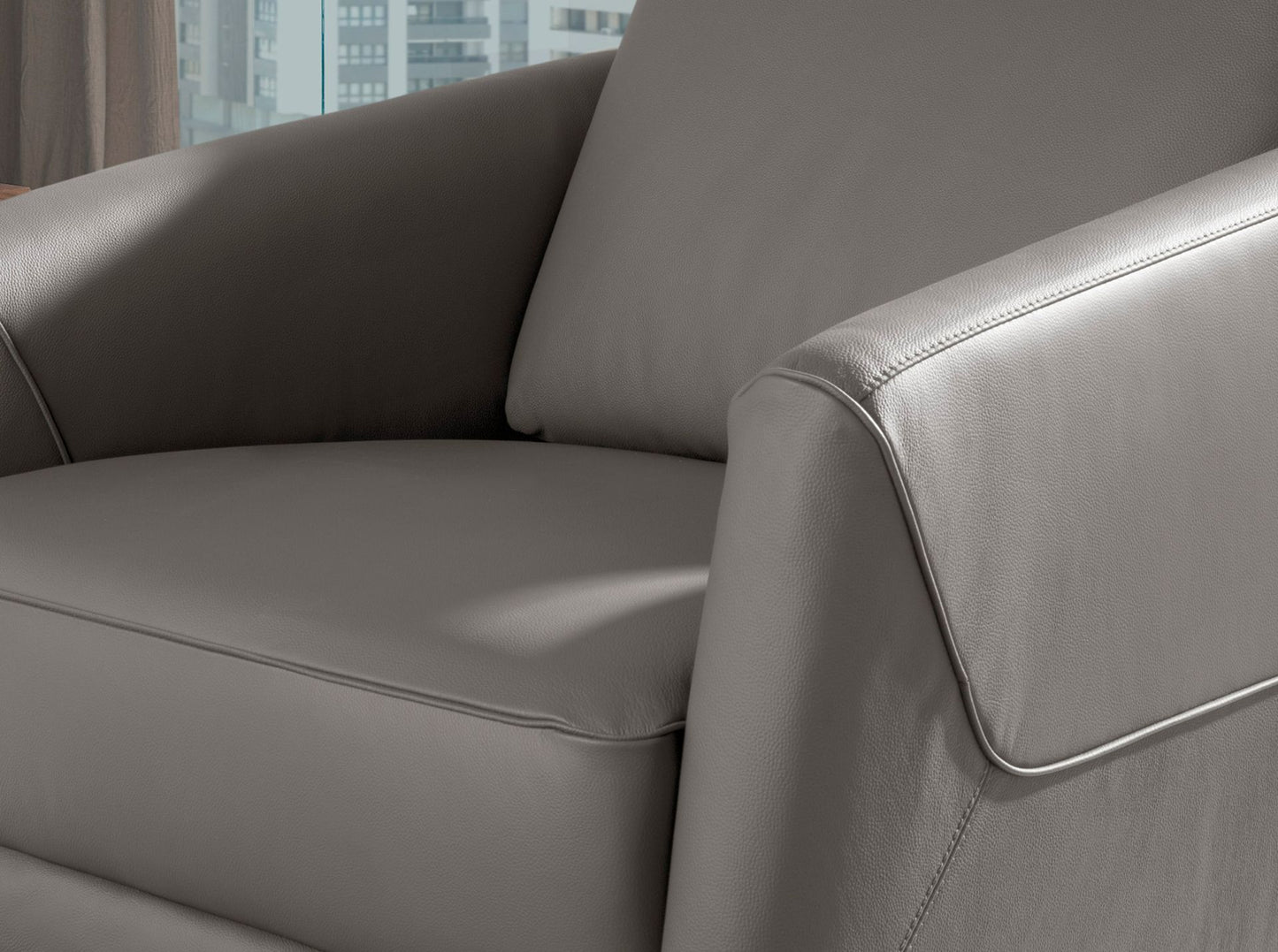 Japandi Fauteuil Kateno ™ ~ Grijs