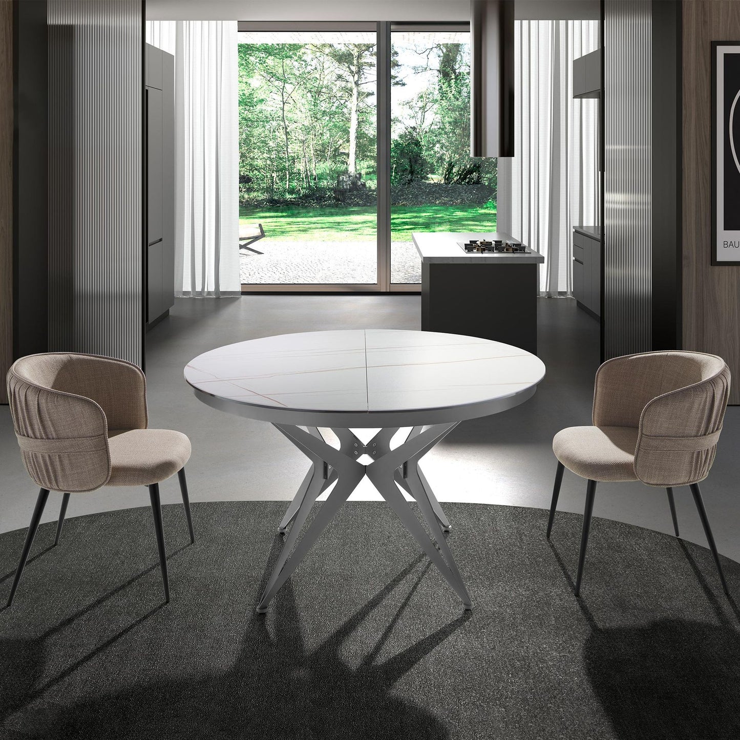 Japandi Eettafel Tenri ™ ~ Uitschuifbaar