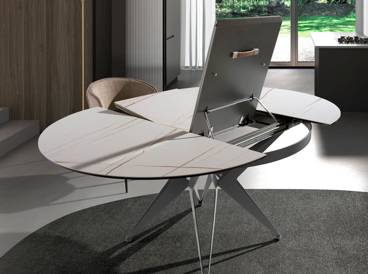 Japandi Eettafel Tenri ™ ~ Uitschuifbaar