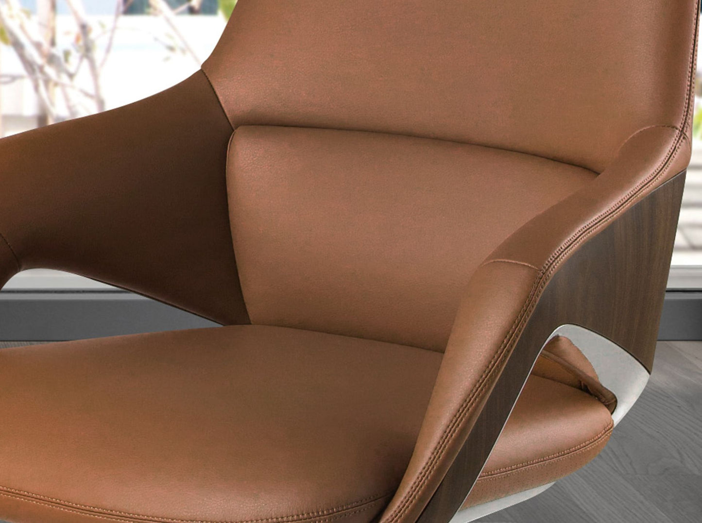 Japandi Bureaustoel Kimai ™ ~ Bruin