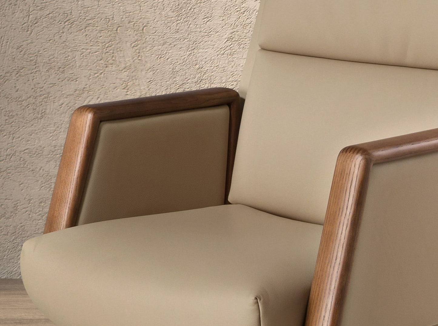 Japandi Bureaustoel Kema ™ ~ Beige