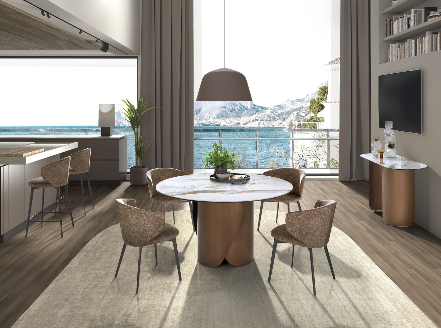 Japandi Consoletafel Kaky ™