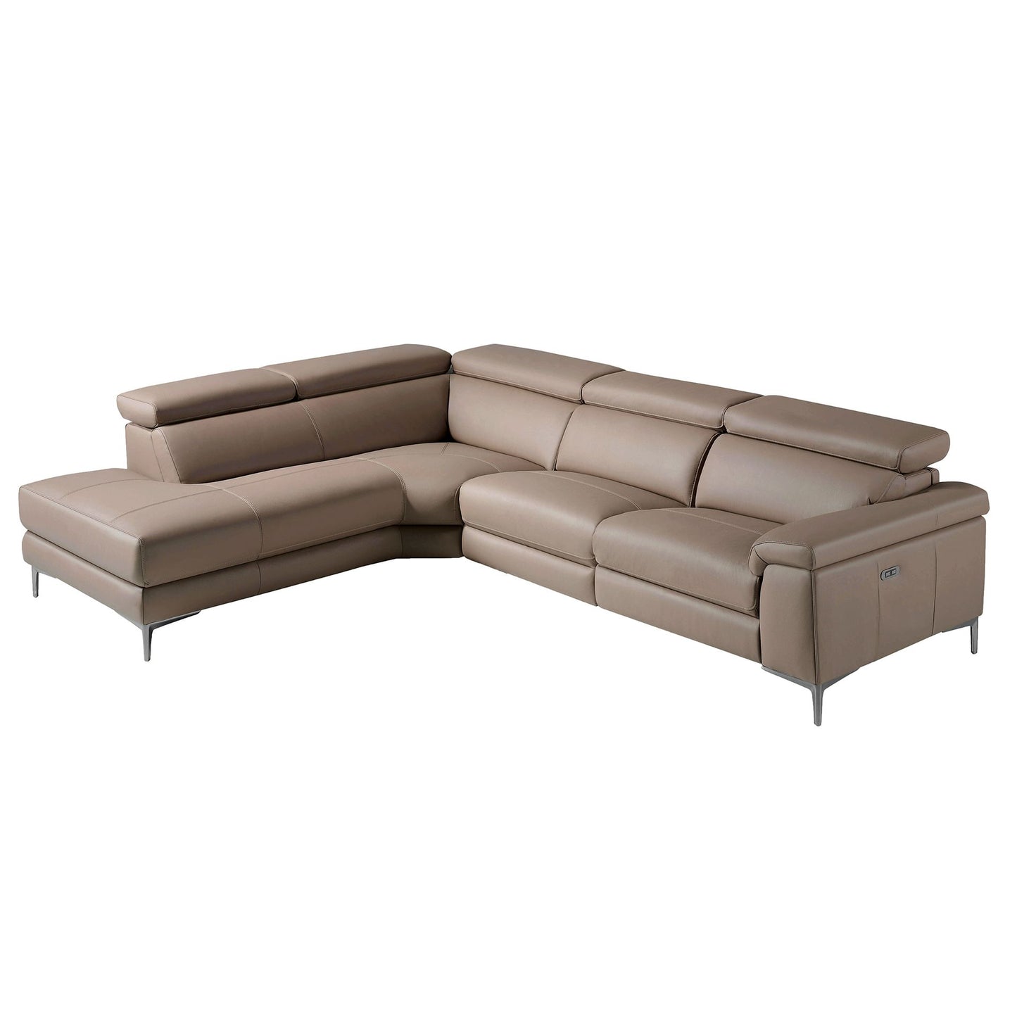 Japandi Hoekbank Bosi ™ ~ Links Taupe