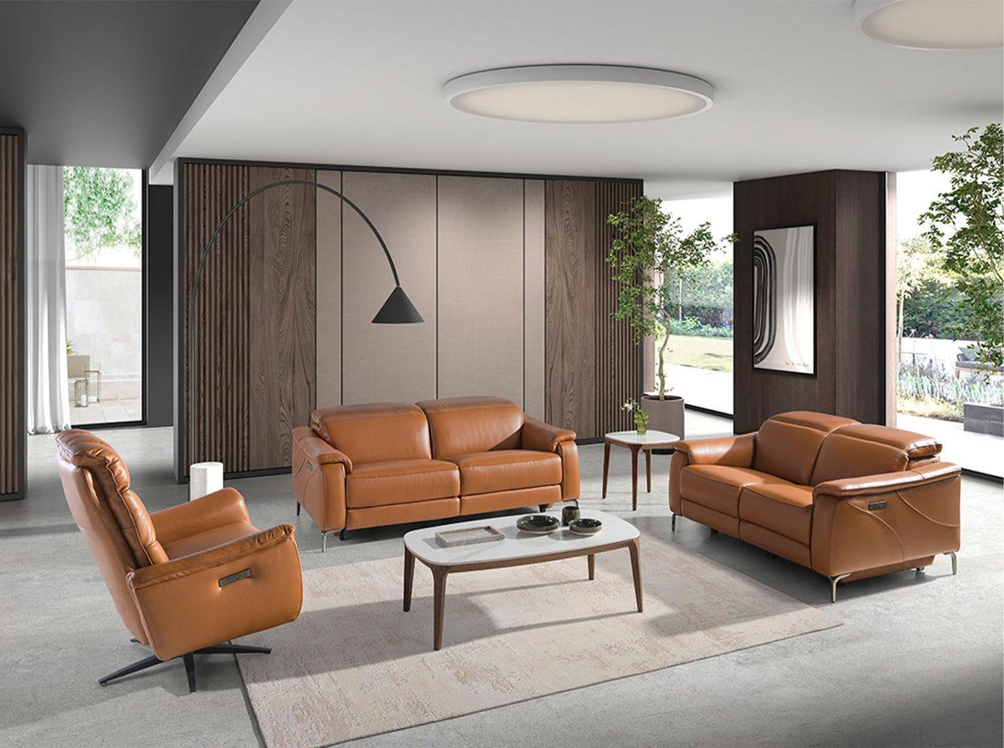 Japandi Fauteuil Shigo ™ ~ Bruin