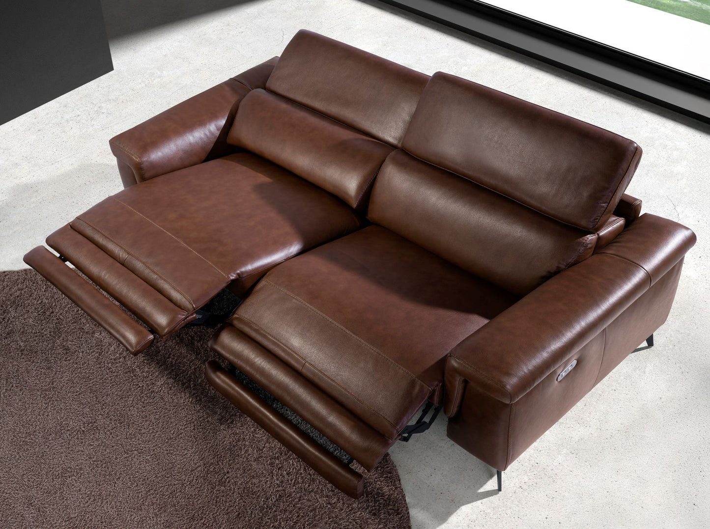 Japandi Bank Chatan ™ ~ Relax Driezitter Bruin