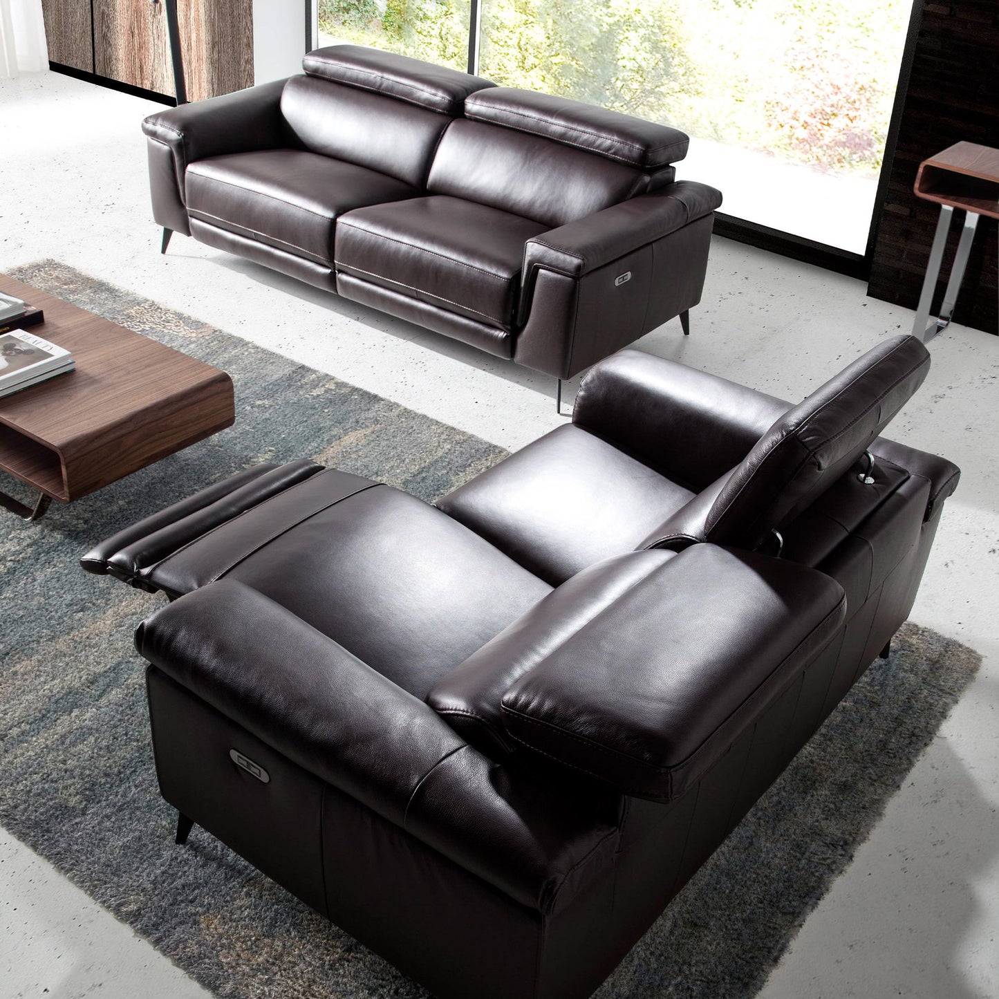 Japandi Bank Chatan ™ ~ Relax Driezitter Zwart