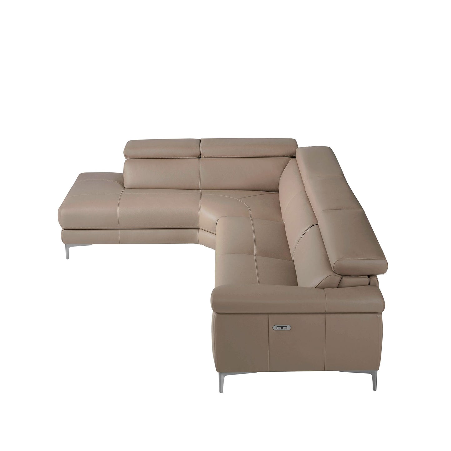 Japandi Hoekbank Bosi ™ ~ Links Taupe