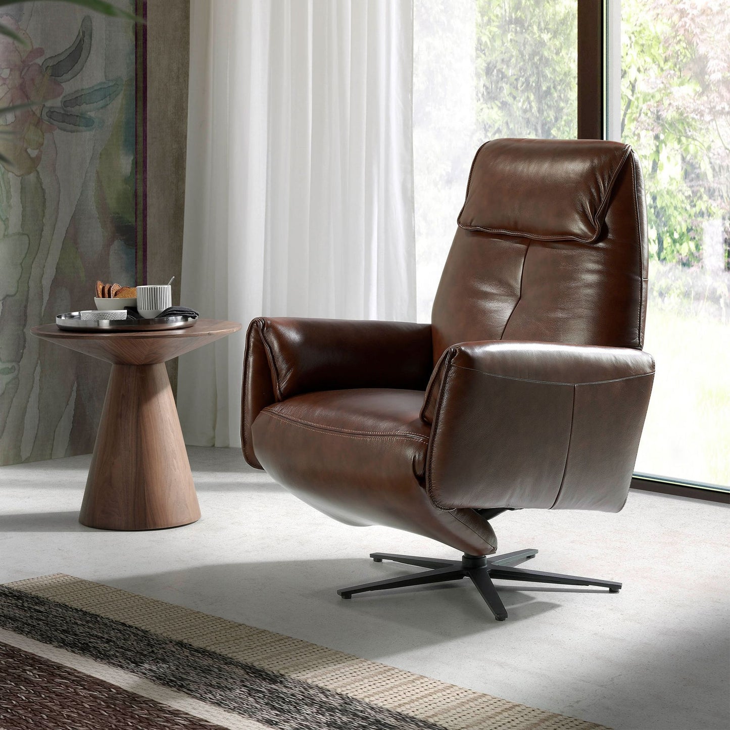 Japandi Fauteuil Kaduo ™ ~ Bruin