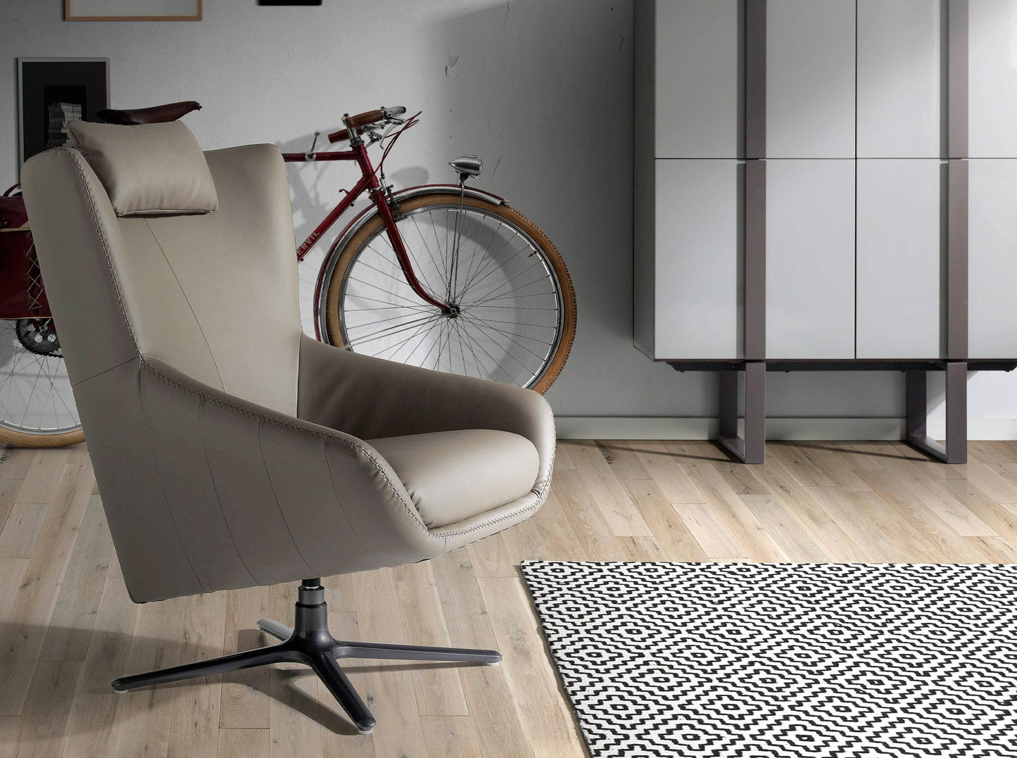 Japandi Fauteuil Waza ™ ~ Grijs