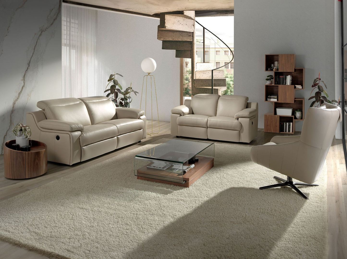 Japandi Fauteuil Waza ™ ~ Crème