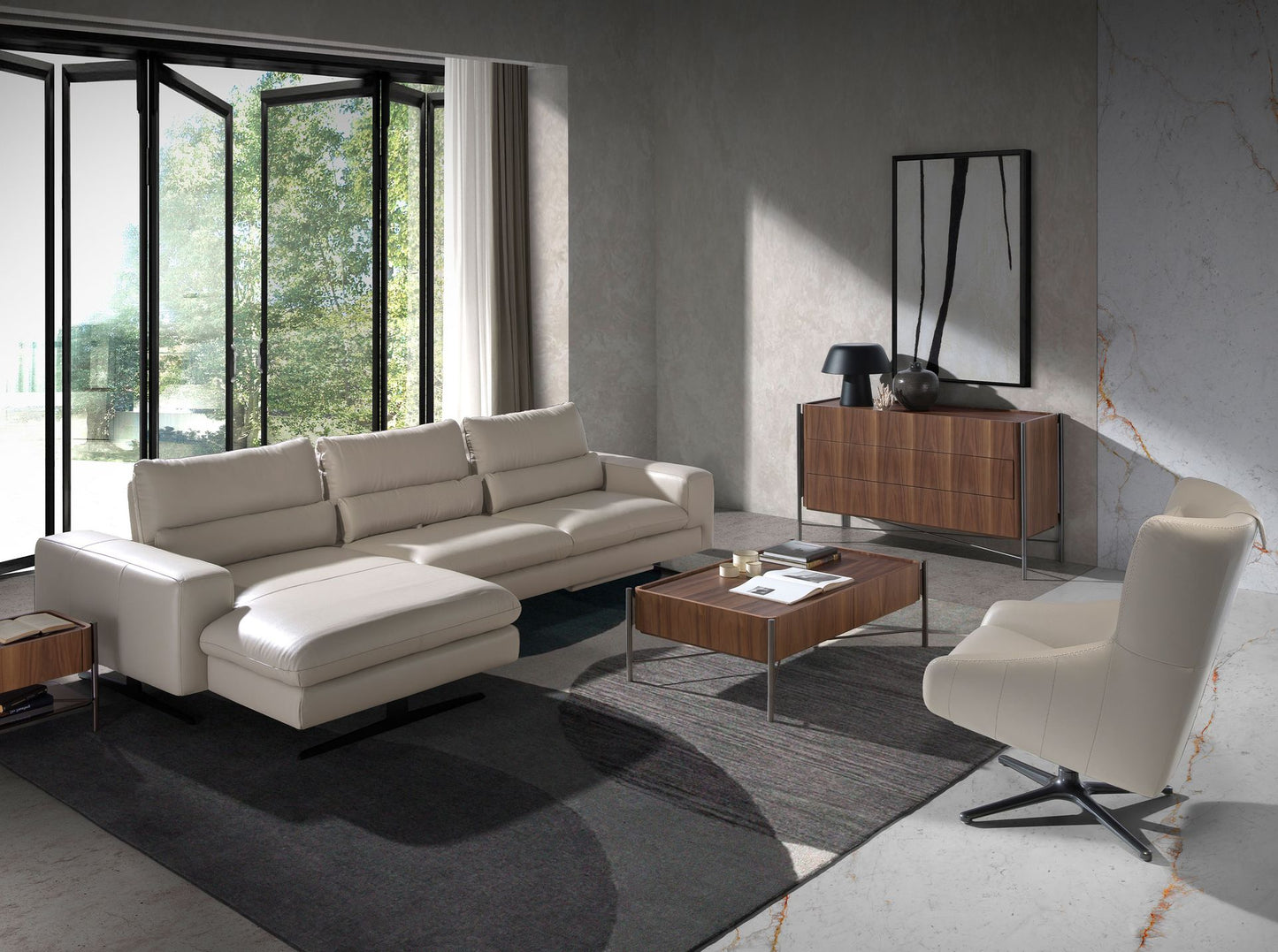 Japandi Fauteuil Waza ™ ~ Crème