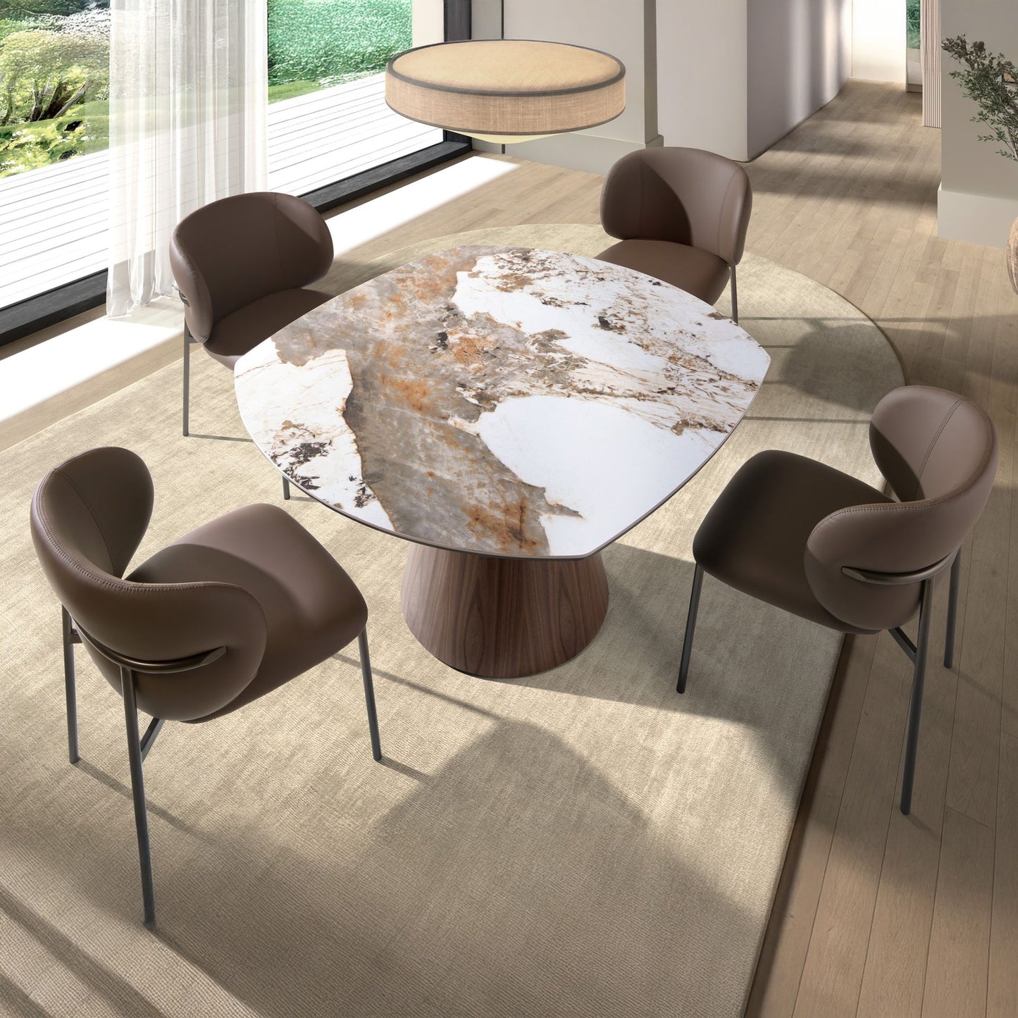 Japandi Eettafel Kefa ™ ~ Uitschuifbaar