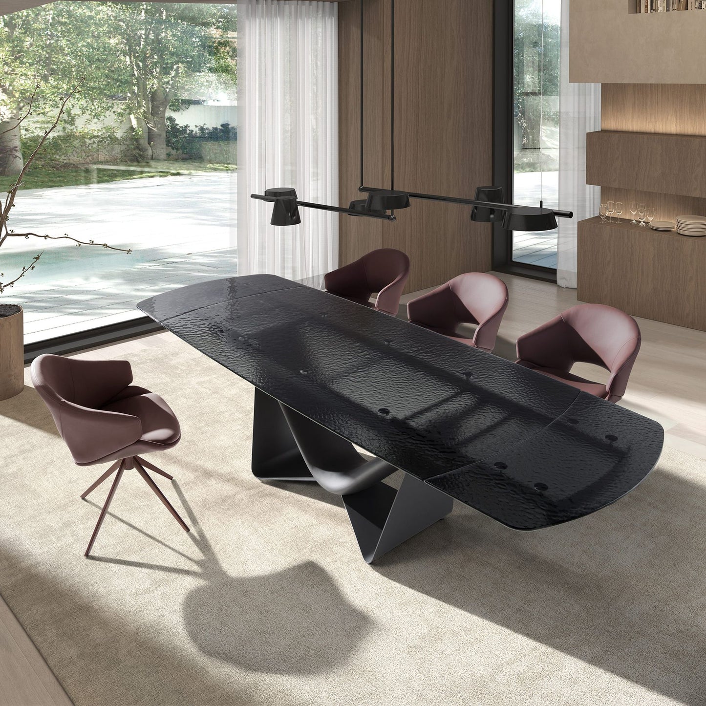 Japandi Eettafel Medazo ™ ~ Uitschuifbaar