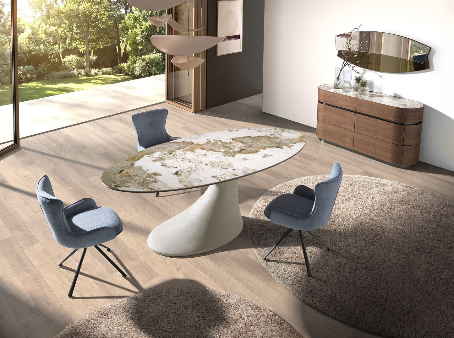 Japandi Eettafel Ovita ™