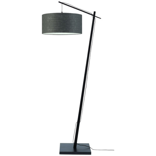 Vloerlamp Andes Zwart/Donkergrijs