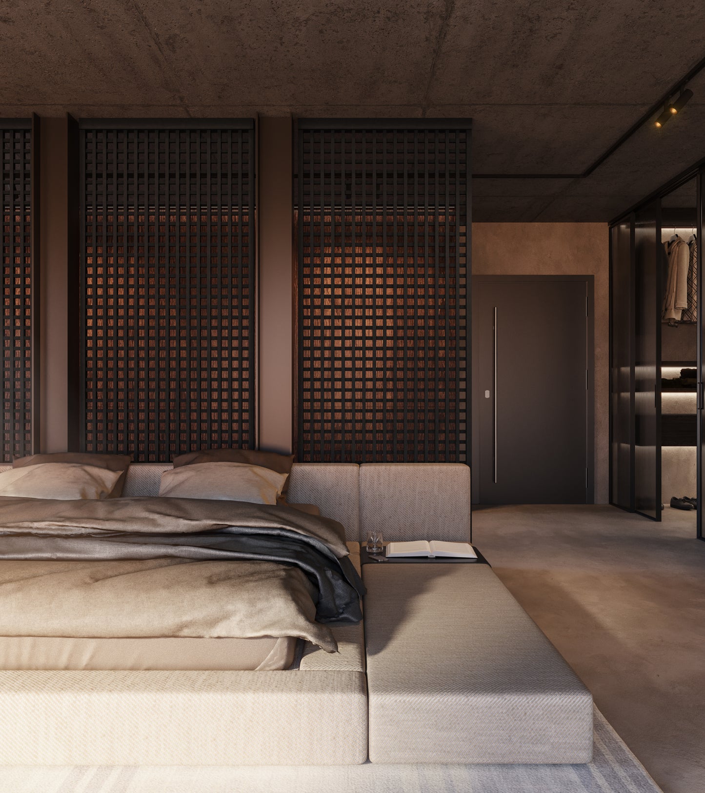 Japandi Roomdivider Shinjuku ™  ~ Zwart