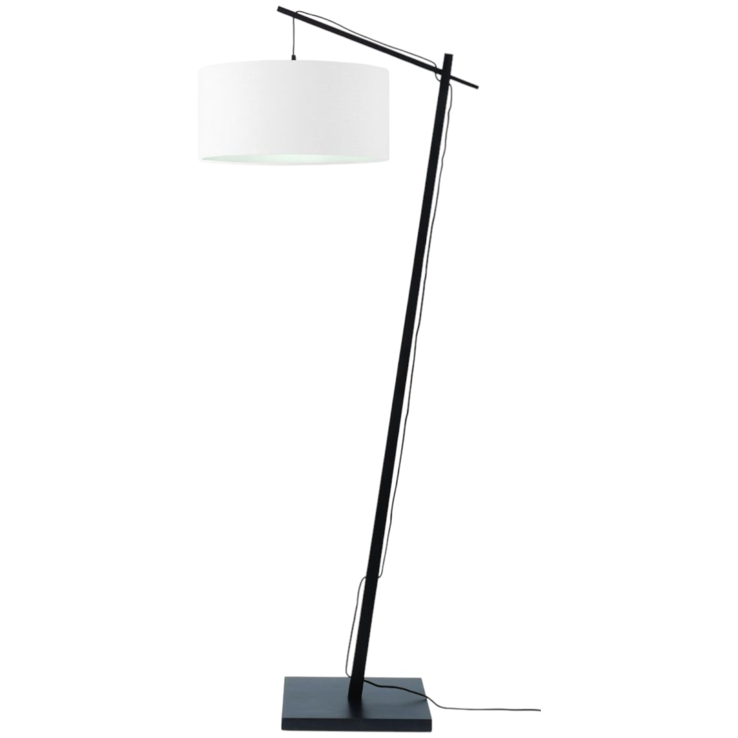 Vloerlamp Andes Zwart/Wit
