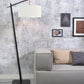 Vloerlamp Andes Zwart/Wit