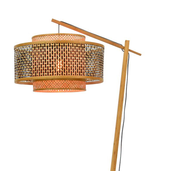 Vloerlamp Bhutan Naturel Groot