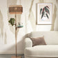 Vloerlamp Bhutan/Plank Naturel