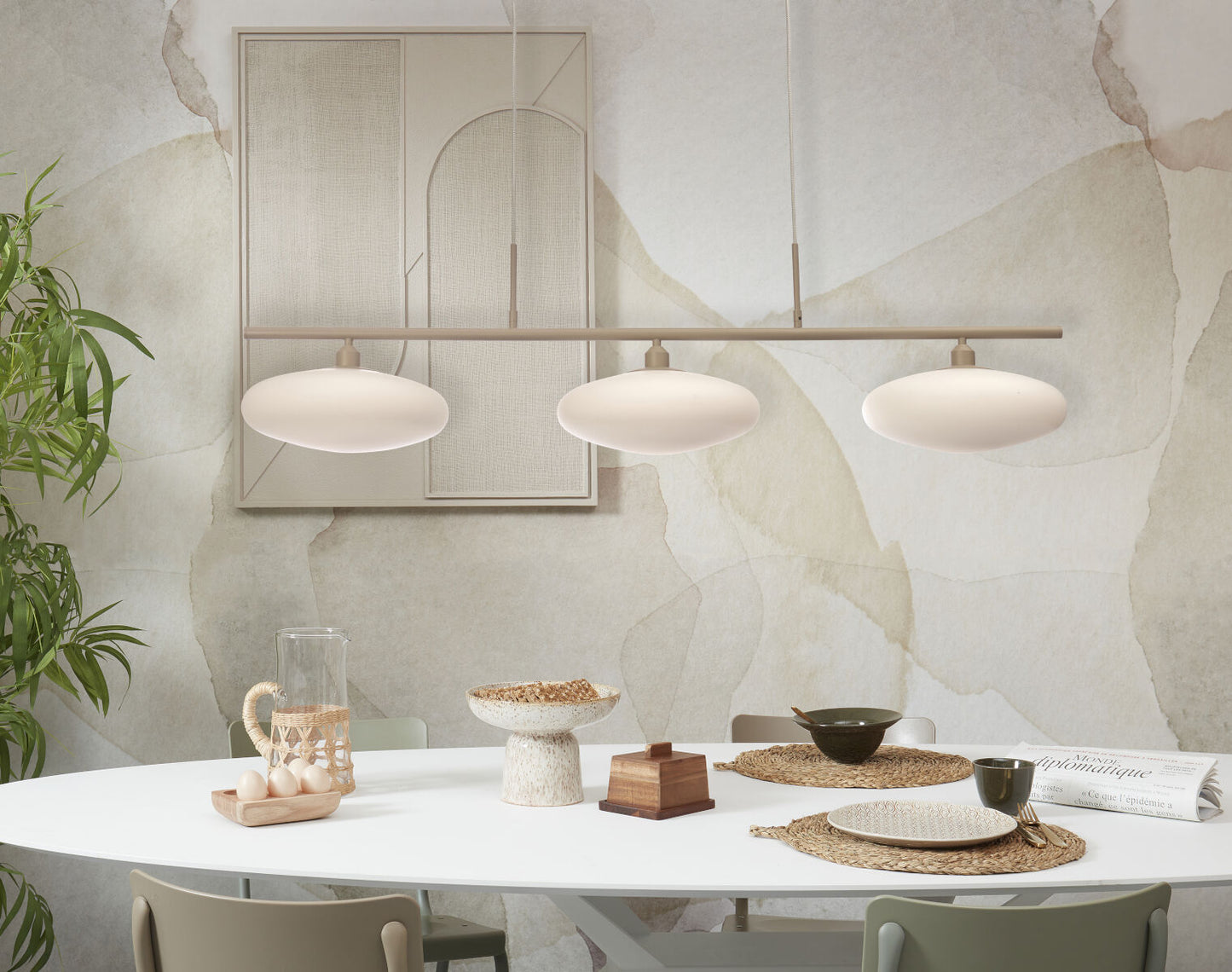 Hanglamp Sapporo 3-schijf